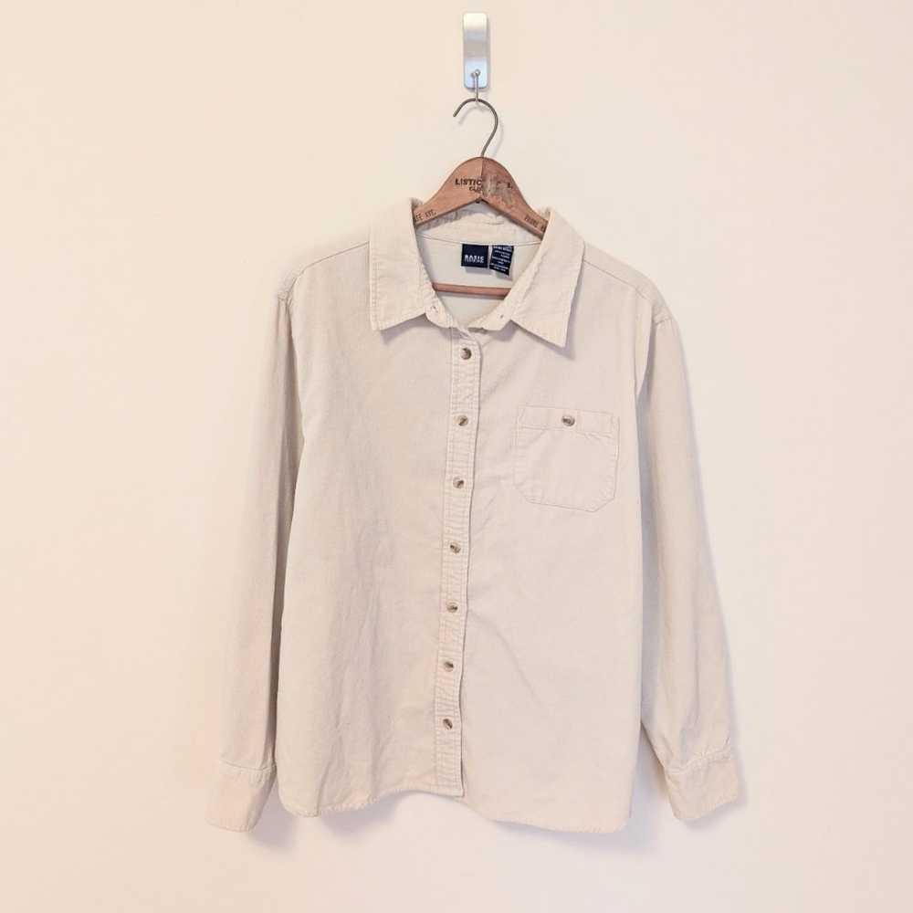 Vintage 90s Corduroy Shirt Jacket Chorecoat